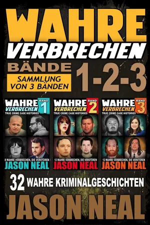 Wahre Verbrechen: Bände 1-2-3 — Buchcover