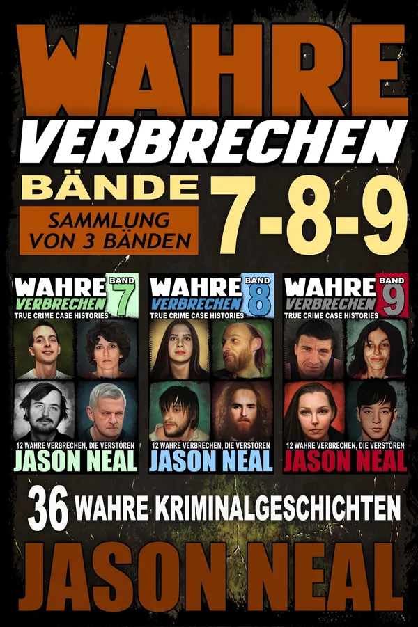 Wahre Verbrechen: Bände 7-8-9 — Buchcover